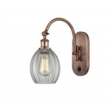 Innovations Lighting 518-1W-AC-G82 - Eaton - 1 Light - 6 inch - Antique Copper - Adjustable Swing Arm