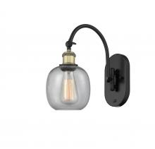 Innovations Lighting 518-1W-BAB-G104 - Belfast - 1 Light - 6 inch - Black Antique Brass - Adjustable Swing Arm