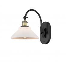 Innovations Lighting 518-1W-BAB-G131 - Orwell - 1 Light - 8 inch - Black Antique Brass - Adjustable Swing Arm