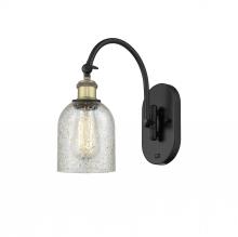 Innovations Lighting 518-1W-BAB-G259 - Caledonia - 1 Light - 5 inch - Black Antique Brass - Adjustable Swing Arm