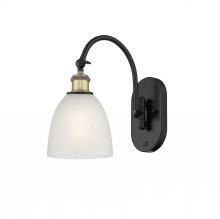 Innovations Lighting 518-1W-BAB-G381 - Castile - 1 Light - 6 inch - Black Antique Brass - Adjustable Swing Arm
