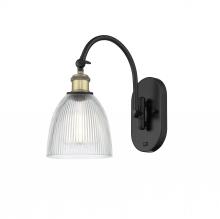 Innovations Lighting 518-1W-BAB-G382 - Castile - 1 Light - 6 inch - Black Antique Brass - Adjustable Swing Arm
