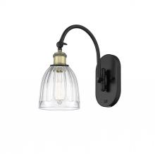 Innovations Lighting 518-1W-BAB-G442 - Brookfield - 1 Light - 6 inch - Black Antique Brass - Adjustable Swing Arm