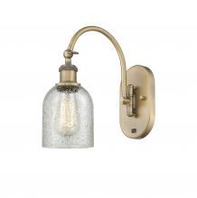Innovations Lighting 518-1W-BB-G259 - Caledonia - 1 Light - 5 inch - Brushed Brass - Adjustable Swing Arm