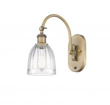 Innovations Lighting 518-1W-BB-G442 - Brookfield - 1 Light - 6 inch - Brushed Brass - Adjustable Swing Arm