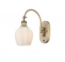 Innovations Lighting 518-1W-BB-G461-6 - Norfolk - 1 Light - 6 inch - Brushed Brass - Adjustable Swing Arm