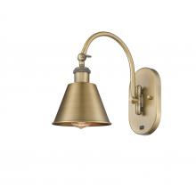 Innovations Lighting 518-1W-BB-M8 - Smithfield - 1 Light - 7 inch - Brushed Brass - Adjustable Swing Arm