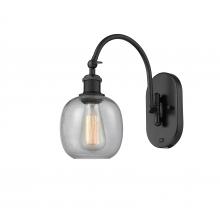 Innovations Lighting 518-1W-BK-G104 - Belfast - 1 Light - 6 inch - Matte Black - Adjustable Swing Arm