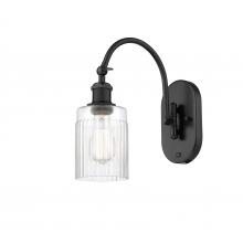 Innovations Lighting 518-1W-BK-G342 - Hadley - 1 Light - 5 inch - Matte Black - Adjustable Swing Arm