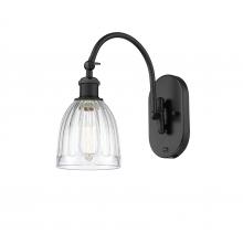 Innovations Lighting 518-1W-BK-G442 - Brookfield - 1 Light - 6 inch - Matte Black - Adjustable Swing Arm