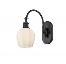 Innovations Lighting 518-1W-BK-G461-6 - Norfolk - 1 Light - 6 inch - Matte Black - Adjustable Swing Arm