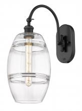 Innovations Lighting 518-1W-BK-G557-8CL - Vaz - 1 Light - 8 inch - Matte Black - Adjustable Swing Arm