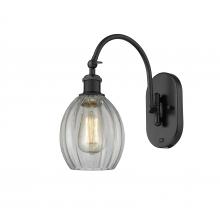 Innovations Lighting 518-1W-BK-G82 - Eaton - 1 Light - 6 inch - Matte Black - Adjustable Swing Arm
