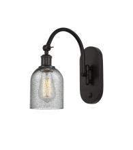 Innovations Lighting 518-1W-OB-G257 - Caledonia - 1 Light - 5 inch - Oil Rubbed Bronze - Adjustable Swing Arm