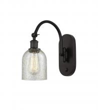 Innovations Lighting 518-1W-OB-G259 - Caledonia - 1 Light - 5 inch - Oil Rubbed Bronze - Adjustable Swing Arm