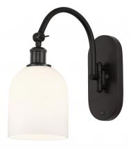 Innovations Lighting 518-1W-OB-G558-6GWH - Bella - 1 Light - 6 inch - Oil Rubbed Bronze - Adjustable Swing Arm