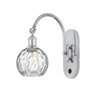 Innovations Lighting 518-1W-PC-G1215-6 - Athens Water Glass - 1 Light - 6 inch - Polished Chrome - Adjustable Swing Arm