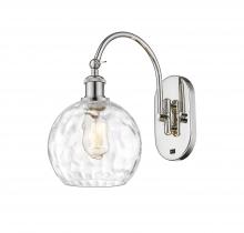 Innovations Lighting 518-1W-PN-G1215-8 - Athens Water Glass - 1 Light - 8 inch - Polished Nickel - Adjustable Swing Arm