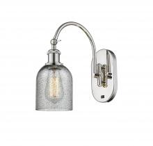 Innovations Lighting 518-1W-PN-G257 - Caledonia - 1 Light - 5 inch - Polished Nickel - Adjustable Swing Arm