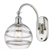 Innovations Lighting 518-1W-PN-G556-8CL - Rochester - 1 Light - 8 inch - Polished Nickel - Adjustable Swing Arm