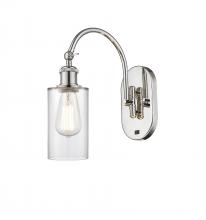 Innovations Lighting 518-1W-PN-G802 - Clymer - 1 Light - 4 inch - Polished Nickel - Adjustable Swing Arm