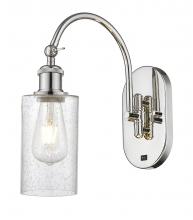 Innovations Lighting 518-1W-PN-G804 - Clymer - 1 Light - 4 inch - Polished Nickel - Adjustable Swing Arm