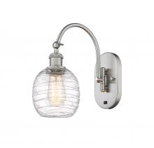 Innovations Lighting 518-1W-SN-G1013 - Belfast - 1 Light - 6 inch - Brushed Satin Nickel - Adjustable Swing Arm