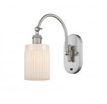 Innovations Lighting 518-1W-SN-G341 - Hadley - 1 Light - 5 inch - Brushed Satin Nickel - Adjustable Swing Arm