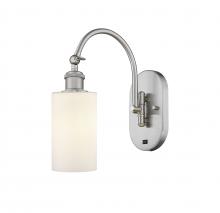 Innovations Lighting 518-1W-SN-G801 - Clymer - 1 Light - 4 inch - Brushed Satin Nickel - Adjustable Swing Arm
