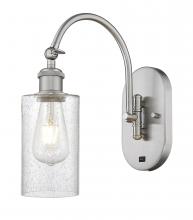 Innovations Lighting 518-1W-SN-G804 - Clymer - 1 Light - 4 inch - Brushed Satin Nickel - Adjustable Swing Arm