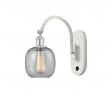 Innovations Lighting 518-1W-WPC-G104 - Belfast - 1 Light - 6 inch - White Polished Chrome - Adjustable Swing Arm