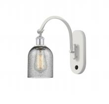 Innovations Lighting 518-1W-WPC-G257 - Caledonia - 1 Light - 5 inch - White Polished Chrome - Adjustable Swing Arm