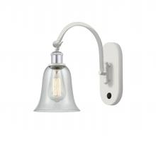 Innovations Lighting 518-1W-WPC-G2812 - Hanover - 1 Light - 6 inch - White Polished Chrome - Adjustable Swing Arm
