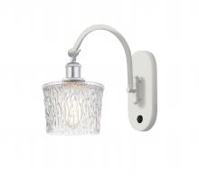Innovations Lighting 518-1W-WPC-G402 - Niagara - 1 Light - 7 inch - White Polished Chrome - Adjustable Swing Arm