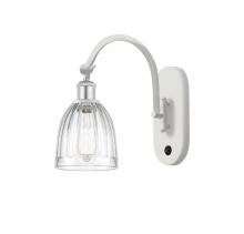Innovations Lighting 518-1W-WPC-G442 - Brookfield - 1 Light - 6 inch - White Polished Chrome - Adjustable Swing Arm