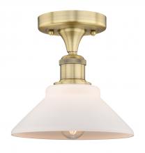 Innovations Lighting 616-1F-BB-G131 - Orwell - 1 Light - 8 inch - Brushed Brass - Semi-Flush Mount