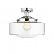 Innovations Lighting 616-1F-PC-G692-12 - Bridgeton - 1 Light - 12 inch - Polished Chrome - Semi-Flush Mount