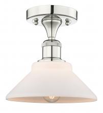 Innovations Lighting 616-1F-PN-G131 - Orwell - 1 Light - 8 inch - Polished Nickel - Semi-Flush Mount