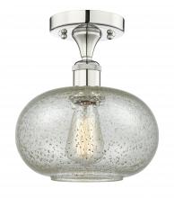 Innovations Lighting 616-1F-PN-G249 - Gorham - 1 Light - 10 inch - Polished Nickel - Semi-Flush Mount