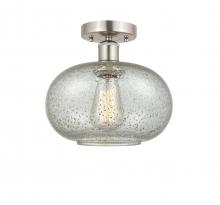 Innovations Lighting 616-1F-SN-G249 - Gorham - 1 Light - 10 inch - Brushed Satin Nickel - Semi-Flush Mount