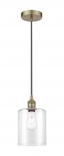 Innovations Lighting 616-1P-AB-G4424-7 - Paladin - 1 Light - 7 inch - Antique Brass - Cord hung - Mini Pendant