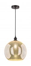 Innovations Lighting 616-1P-OB-G128-14 - Athens - 1 Light - 14 inch - Oil Rubbed Bronze - Cord hung - Pendant