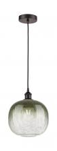 Innovations Lighting 616-1P-OB-G481-10SL - Brookhaven Sphere - 1 Light - 11 inch - Oil Rubbed Bronze - Cord hung - Mini Pendant