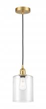 Innovations Lighting 616-1P-SG-G4424-7 - Paladin - 1 Light - 7 inch - Satin Gold - Cord hung - Mini Pendant