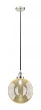 Innovations Lighting 616-1PH-PN-G208-12 - Beacon - 1 Light - 12 inch - Polished Nickel - Cord hung - Mini Pendant