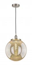 Innovations Lighting 616-1PH-SN-G208-14 - Beacon - 1 Light - 14 inch - Satin Nickel - Mini Pendant