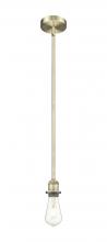 Innovations Lighting 616-1S-AB - Edison - 1 Light - 2 inch - Antique Brass - Stem hung - Mini Pendant