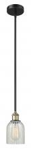 Innovations Lighting 616-1S-BAB-G2511 - Caledonia - 1 Light - 5 inch - Black Antique Brass - Stem hung - Mini Pendant