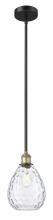 Innovations Lighting 616-1S-BAB-G372 - Waverly - 1 Light - 8 inch - Black Antique Brass - Stem hung - Mini Pendant