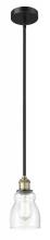 Innovations Lighting 616-1S-BAB-G394 - Ellery - 1 Light - 5 inch - Black Antique Brass - Stem hung - Mini Pendant